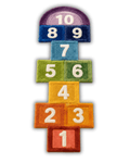 HOPSCOTCH GAME Rug