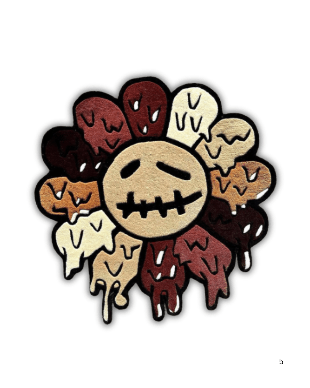 Flower Ghost Custom Rug