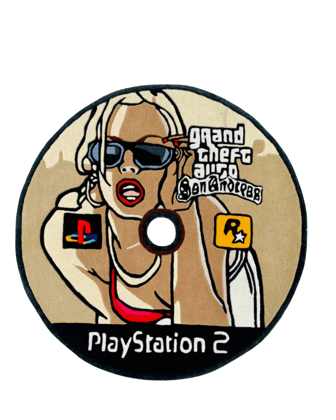 GTA CD Custom Handmade Rug
