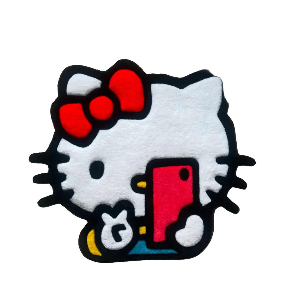 Hello Kitty Custom Handmade Rug