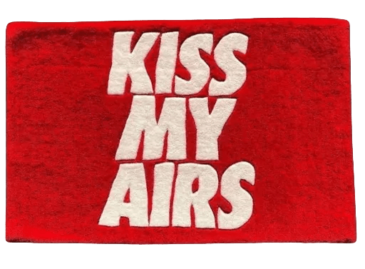 Kiss My Air Custom Handmade Rug
