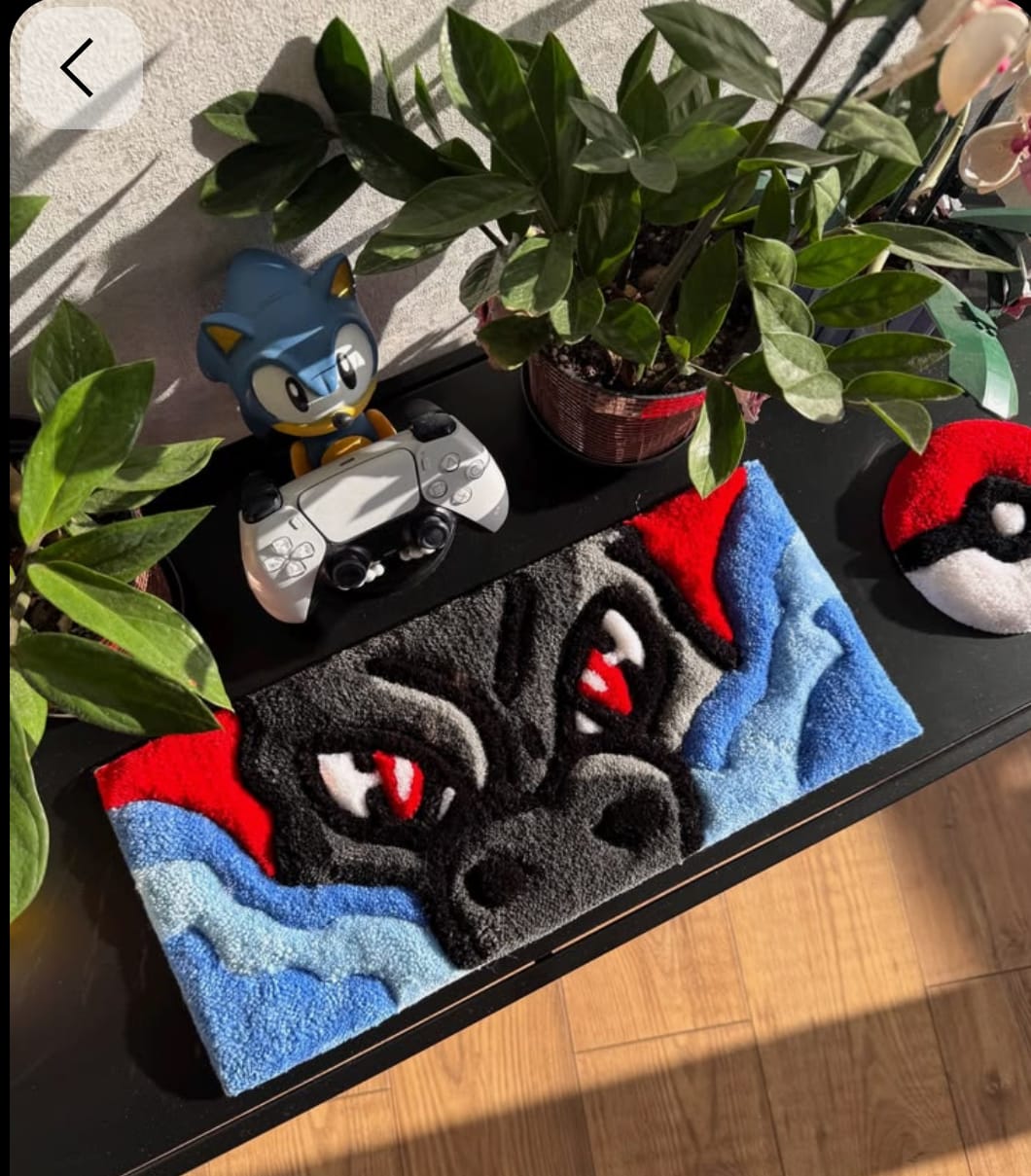 Charizard Mega X Keyboard Rug