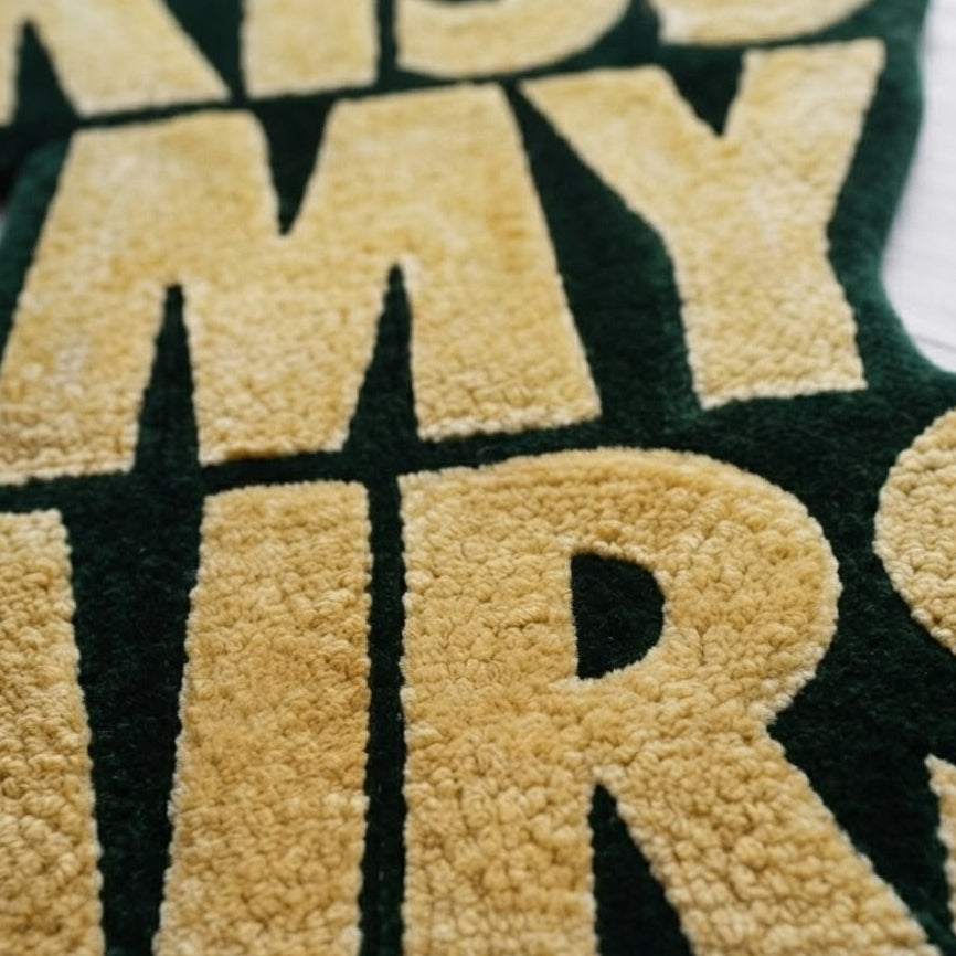 Kiss My Air Custom Handmade Rug