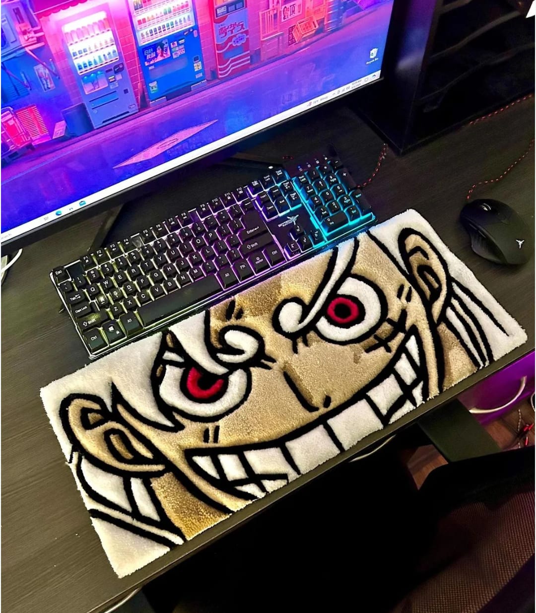 Grim Reaper Keyboard Rug