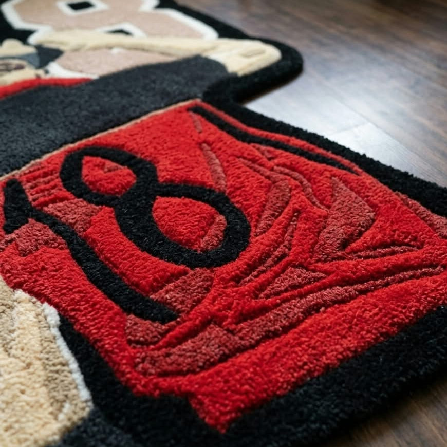 Virat Kohli Custom Handmade Rug