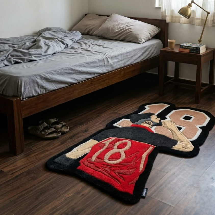 Virat Kohli Custom Handmade Rug