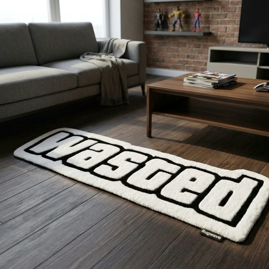 Wasted Custom Handmade Rug