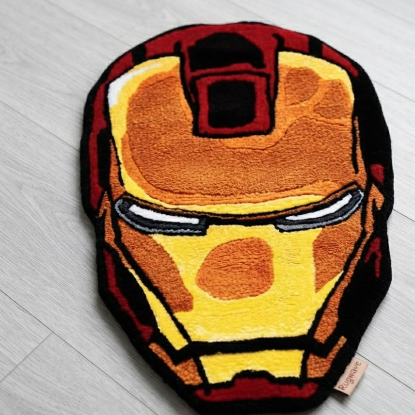 Iron Man Custom Handmade Rug