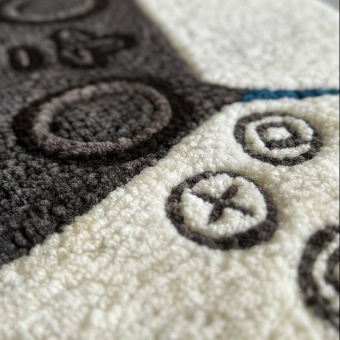 PS5 Controller Custom Handmade Rug
