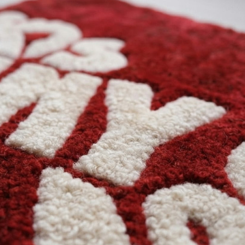 Kiss My Air Custom Handmade Rug