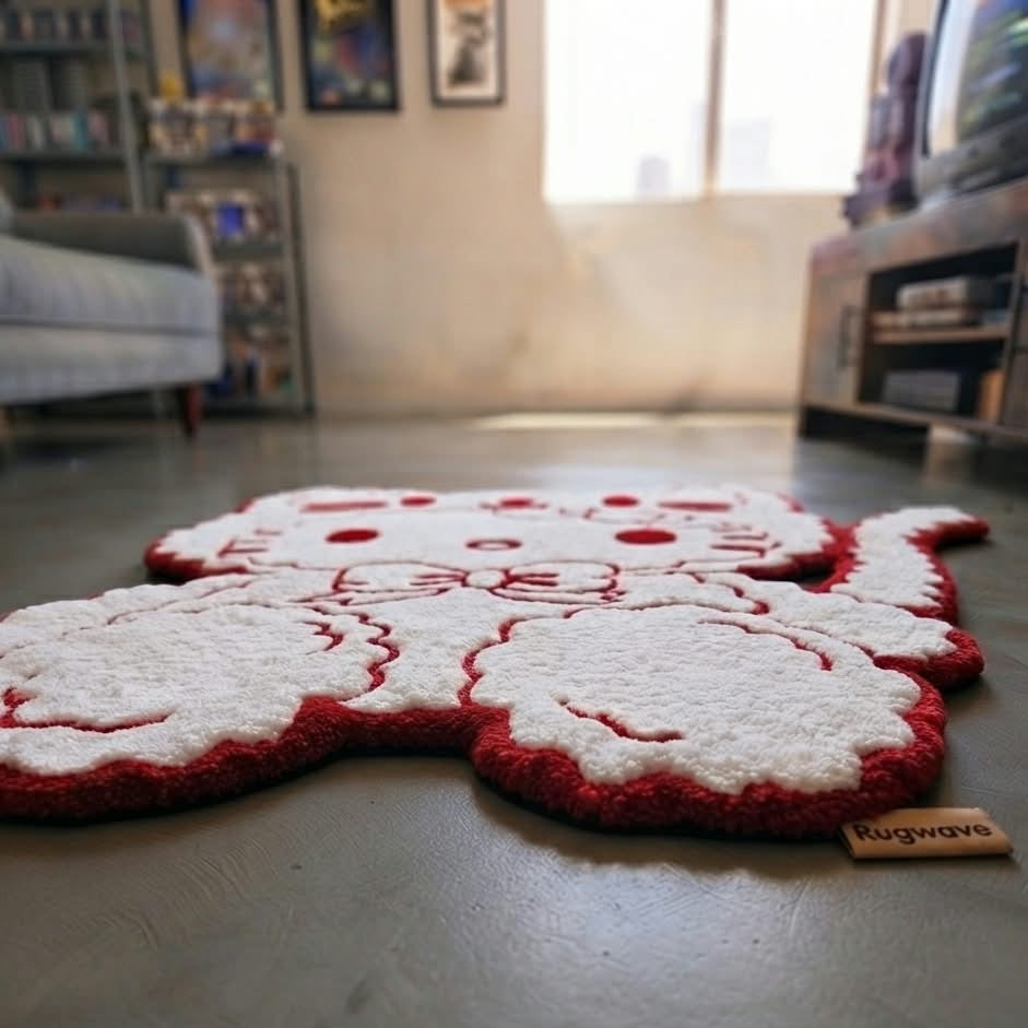 Hello Kitty Custom Handmade Rug