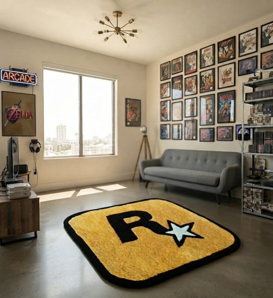 Rockstar Custom Handmade Rug