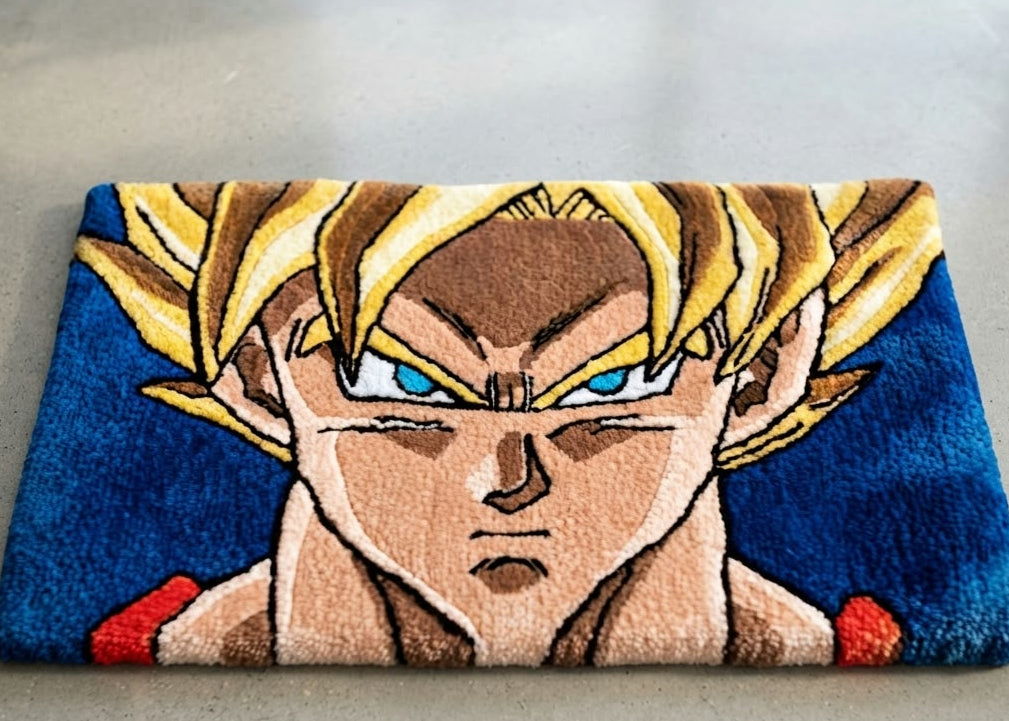 Goku Energy Custom Handmade Rug