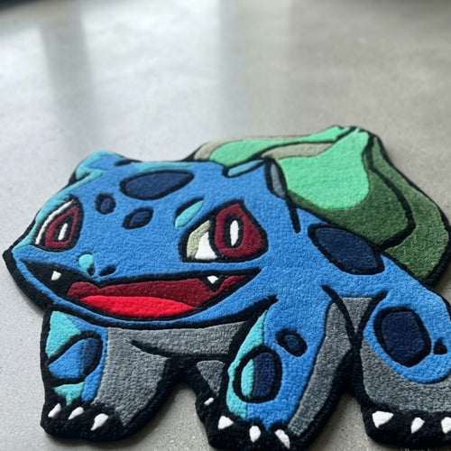 Bulbasaur Custom Handmade Rug