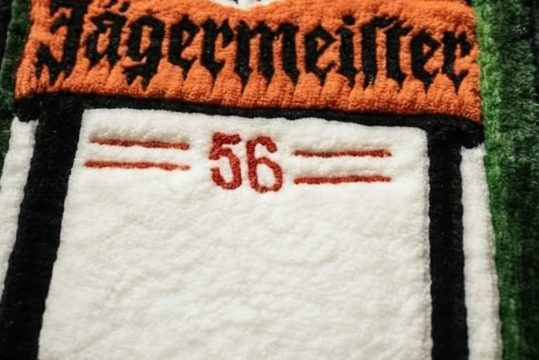 Jägermeister Custom Handmade Rug
