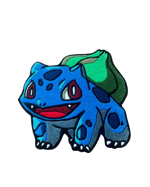 Bulbasaur Custom Handmade Rug